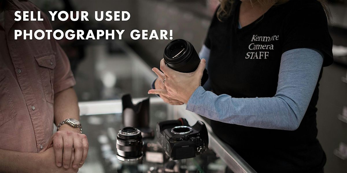 Sell Your Used Photography Gear