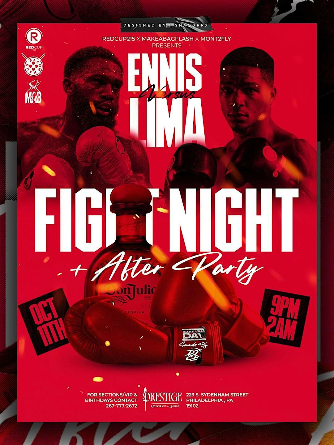 Jaron BOOTS Ennis Fight Night After Party