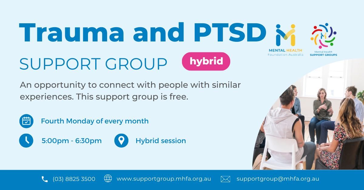 Trauma and PTSD Support Group