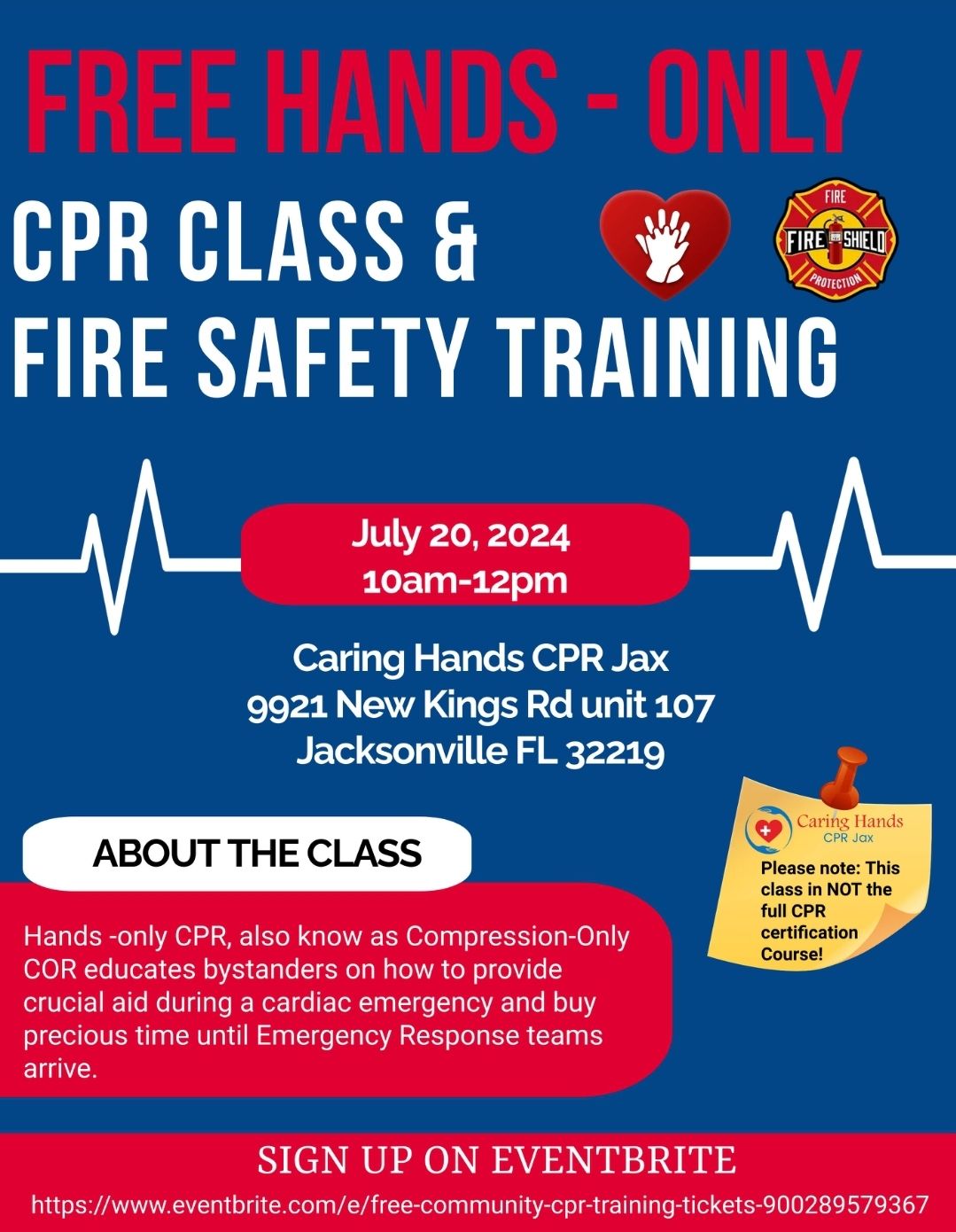 Free Community CPR & Fire Saftey Training
