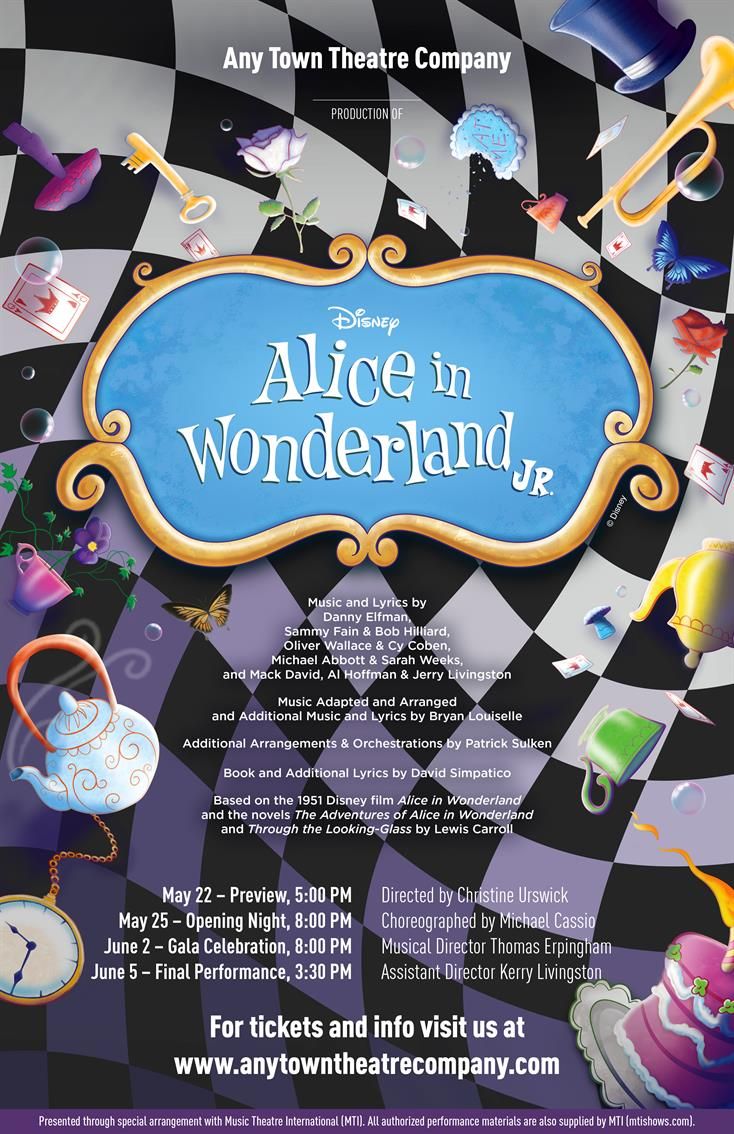 Alice in Wonderland Jr. at Queen Creek Performing Arts Center