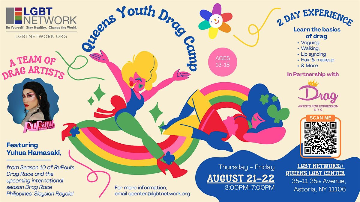 Queens Youth Group: Drag Camp!