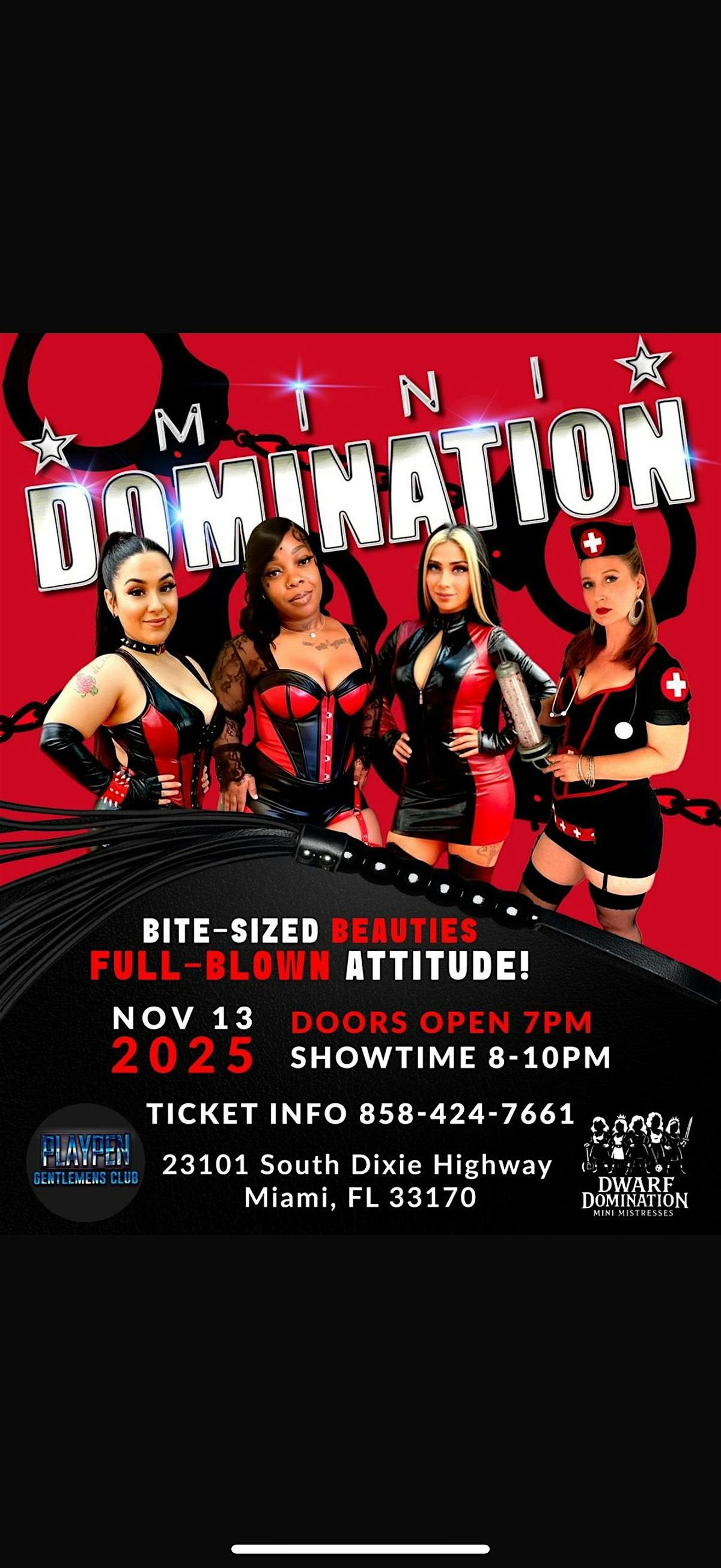 Dwarf Domination Mini Mistresses