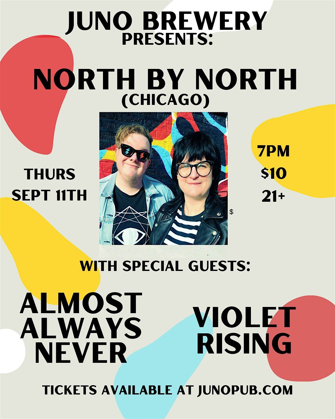 Almost Always Never + North by North (Chicago) + Violet Rising