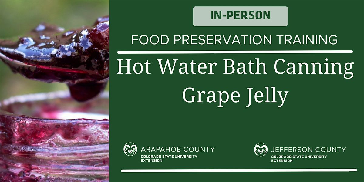 Food Preservation - Water Bath Canning Grape Jelly