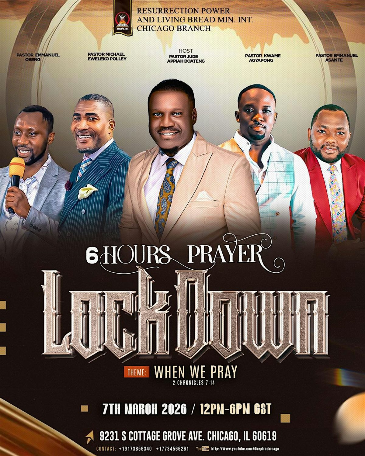 6 hours Prayer Lockdown