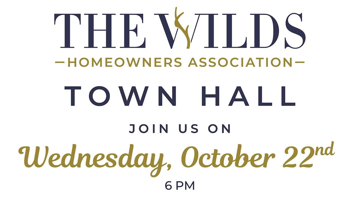 Wilds HOA - Town Hall Regarding 5 Acre Parcel