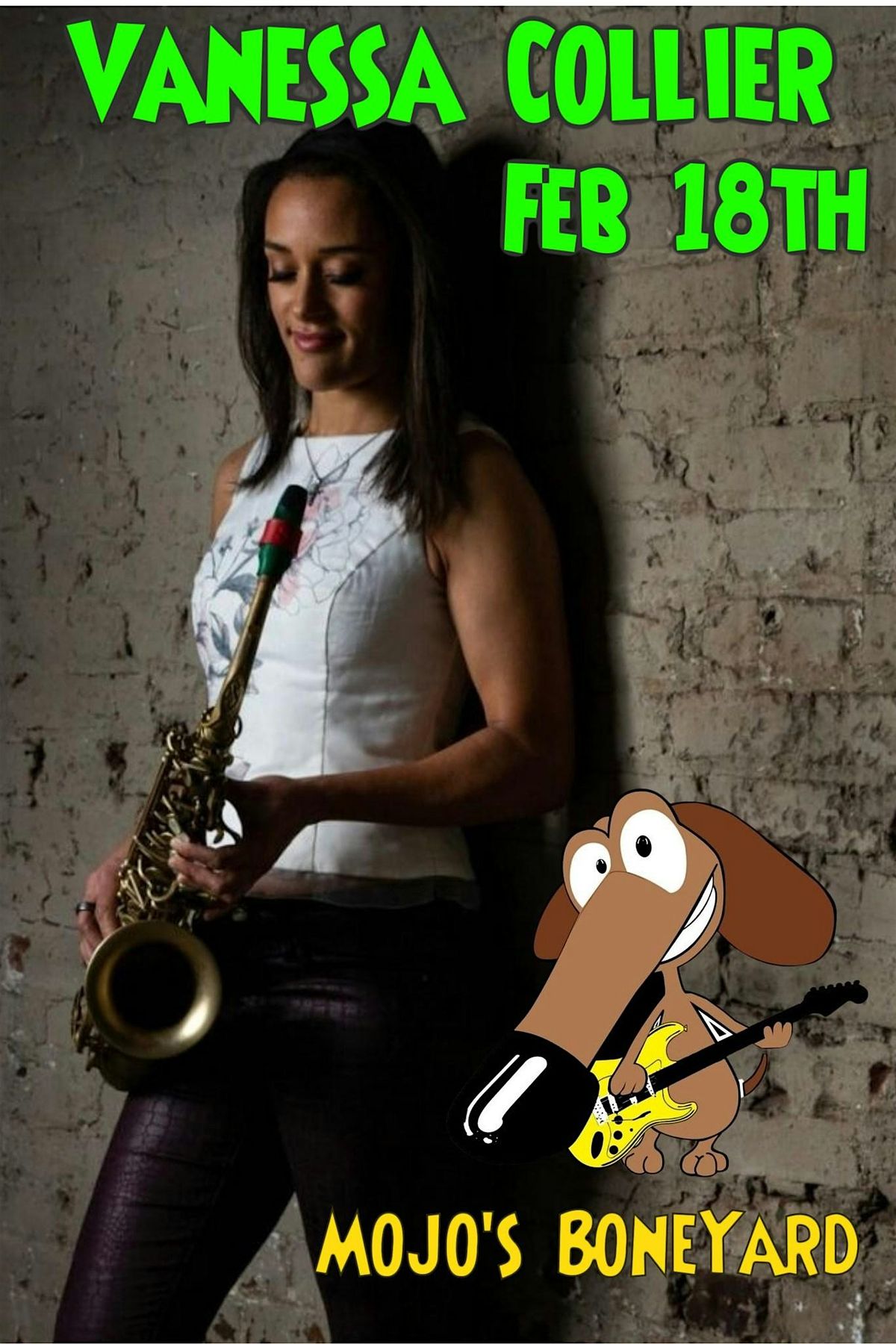 VANESSA COLLIER at Mojo's on February 18, 2026
