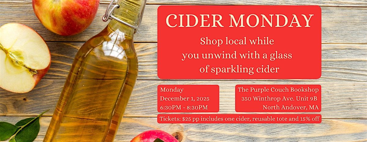 Shop Local Event: Cider Monday