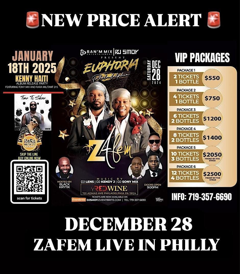 ZAFEM    LIVE    IN         *    EUPHORIA      *     Dec 28    *