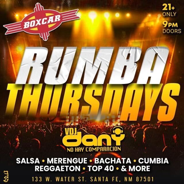 Boxcar Live Presents Rumba Thursdays