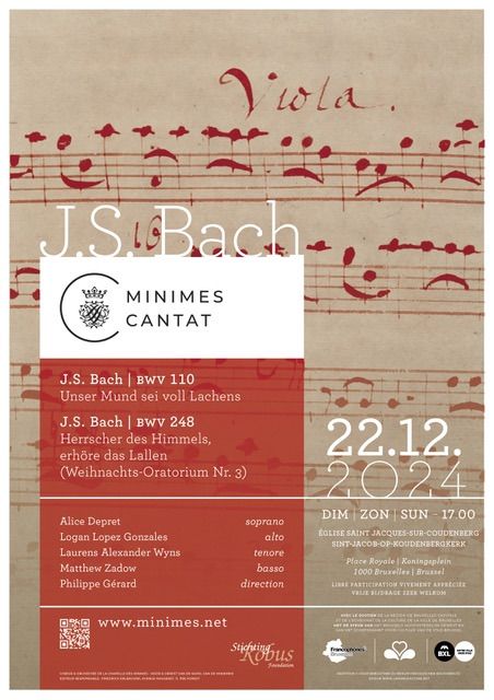 Bach Concert - Minimes Cantat