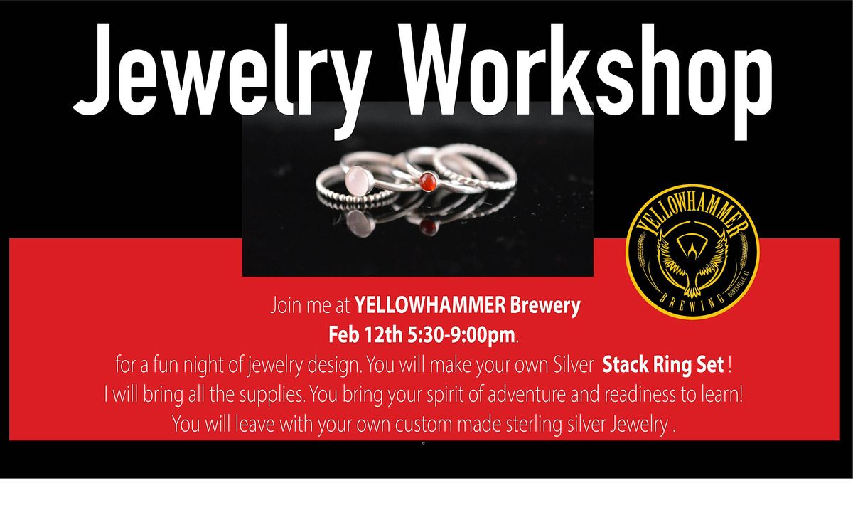 Silver Stack Ring Class @ Yellowhammer Brewing Feb 12th