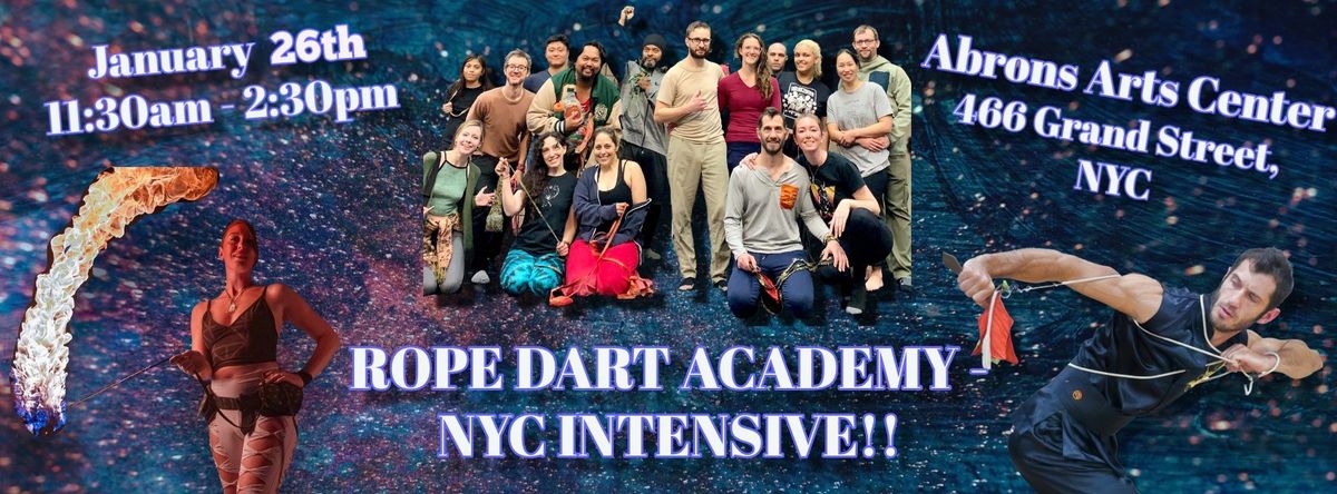 NYC Rope Dart Academy Beginner Intensive!!