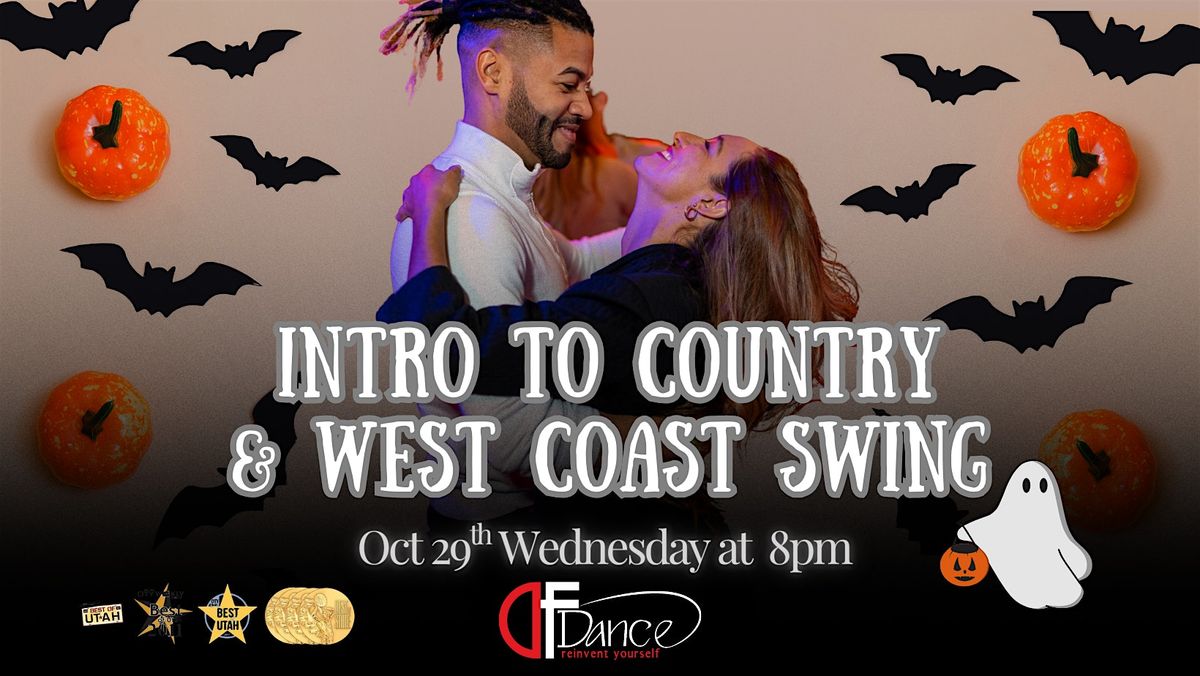 Spooky Swing Starter \u2013 Learn Country & West Coast Swing this Halloween!