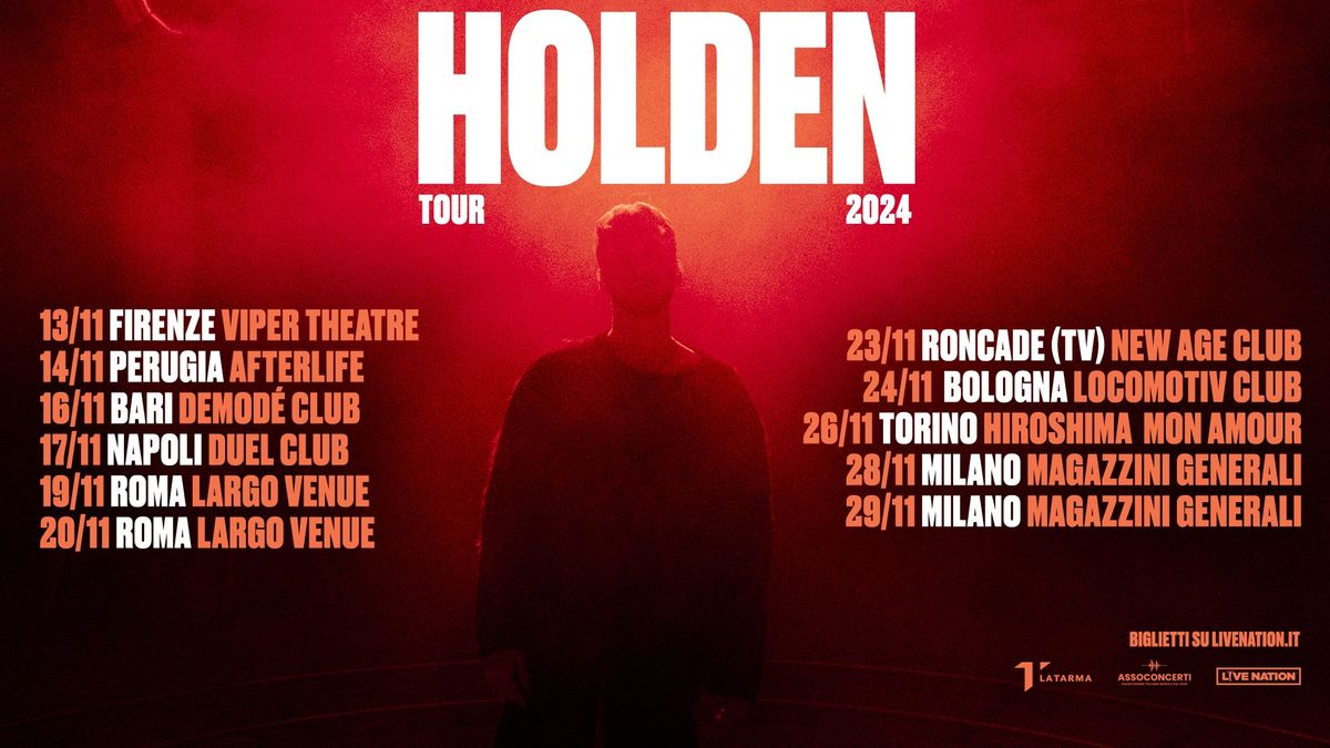 Holden live a Bologna