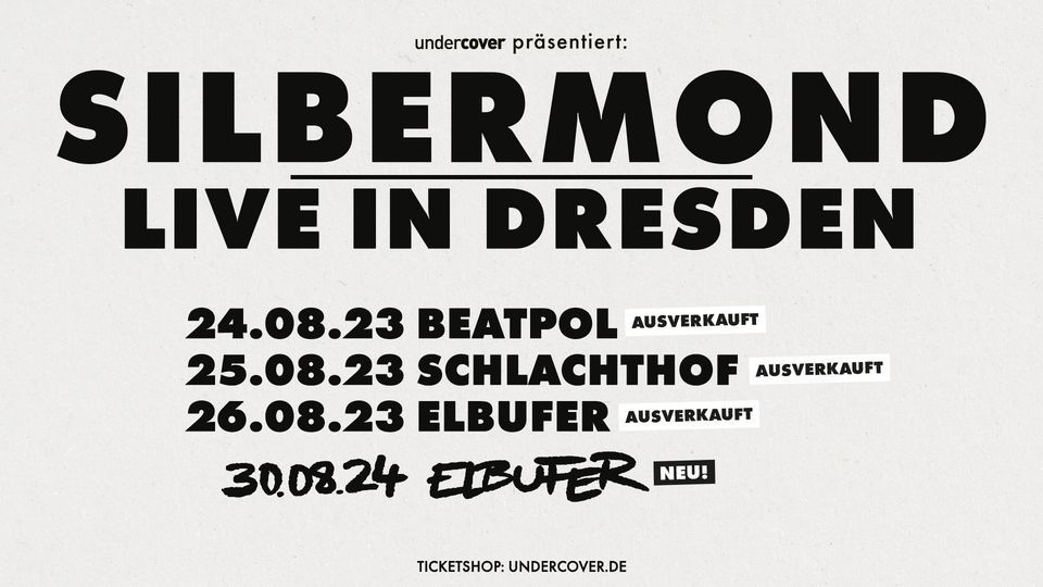 Silbermond | Dresden | Filmn\u00e4chte am Elbufer