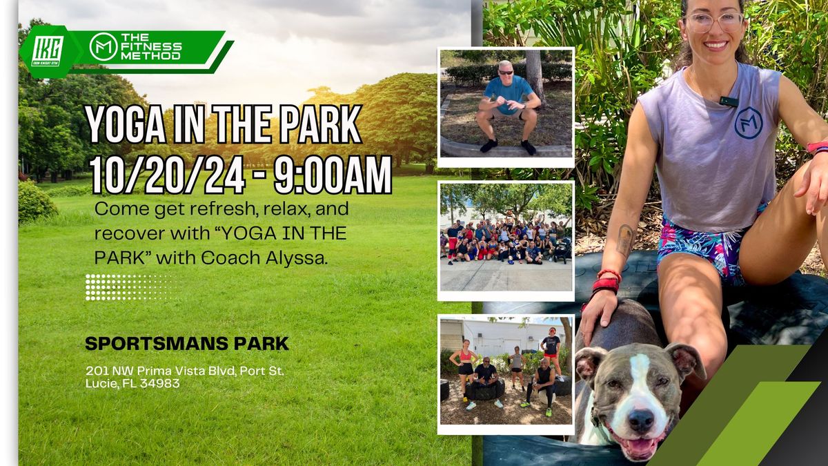 Yoga in the Park!