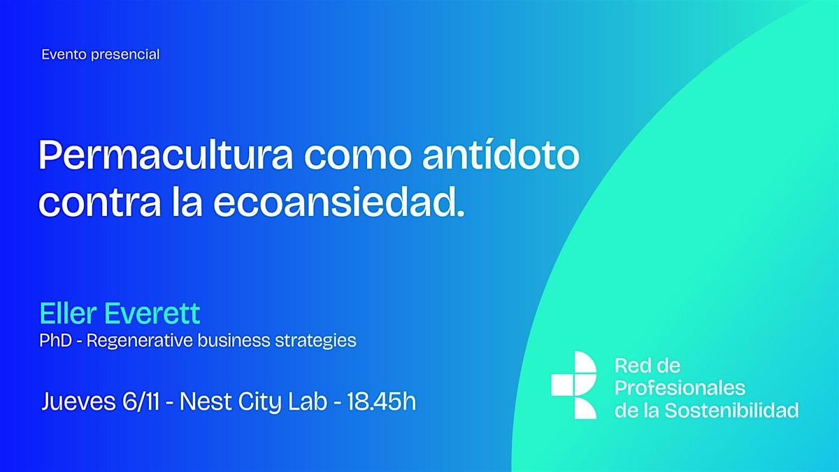 Profesionales de la sostenibilidad: Evento mensual en Barcelona