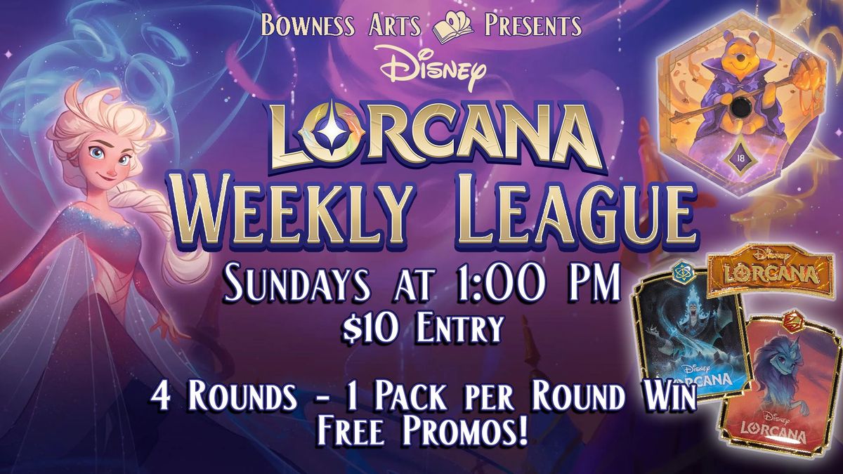 Bowness Arts Weekly Lorcana League