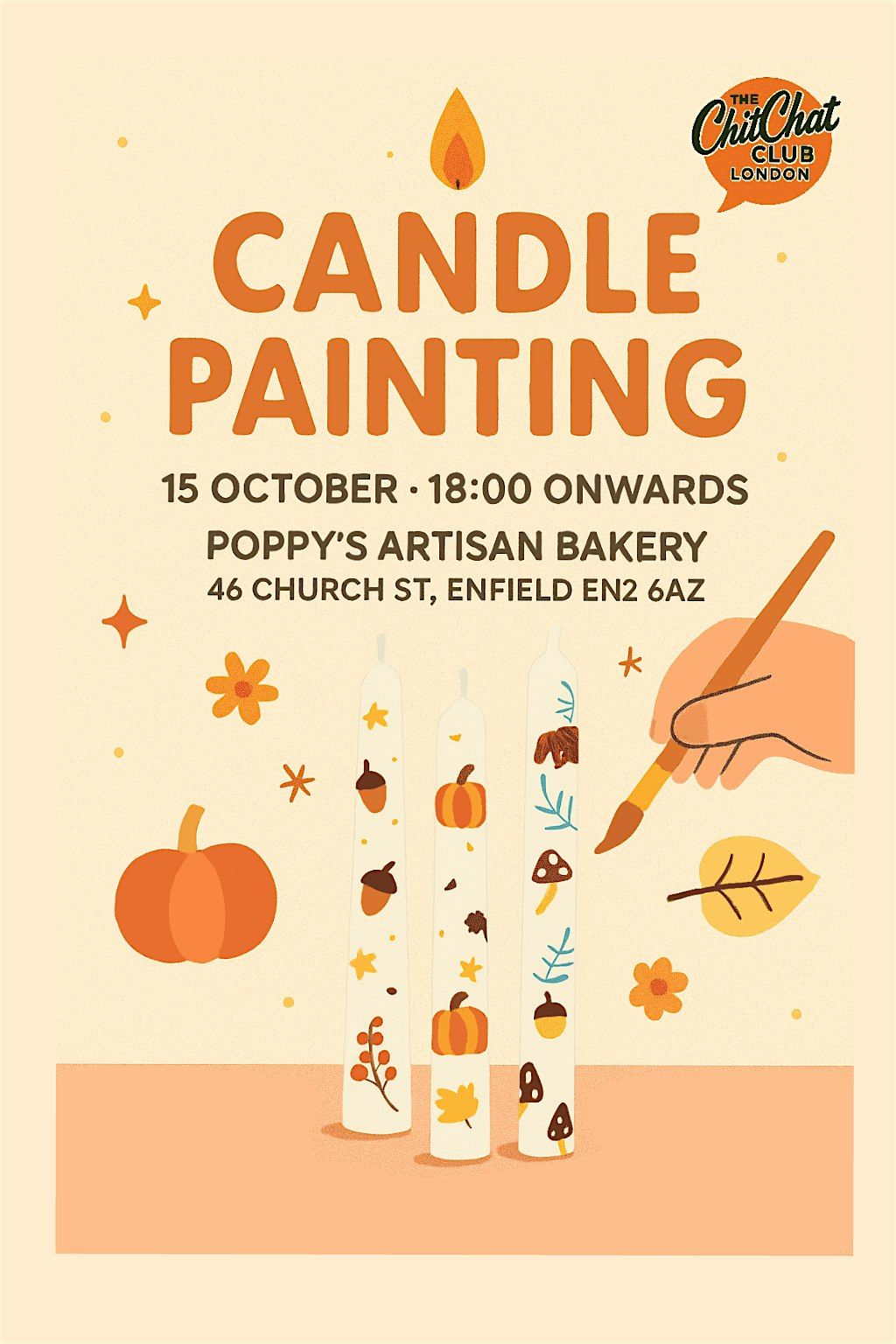 \u2728 Craft Night at Poppy\u2019s Caf\u00e9 with The ChitChat Club London \u2728