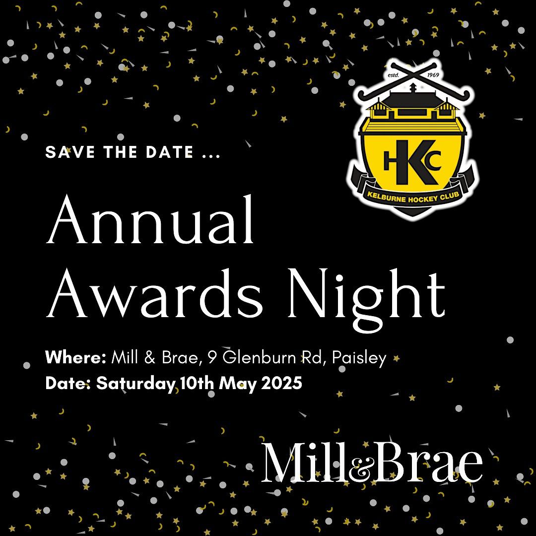 Kelburne Hockey Club Annual Awards Night 2025