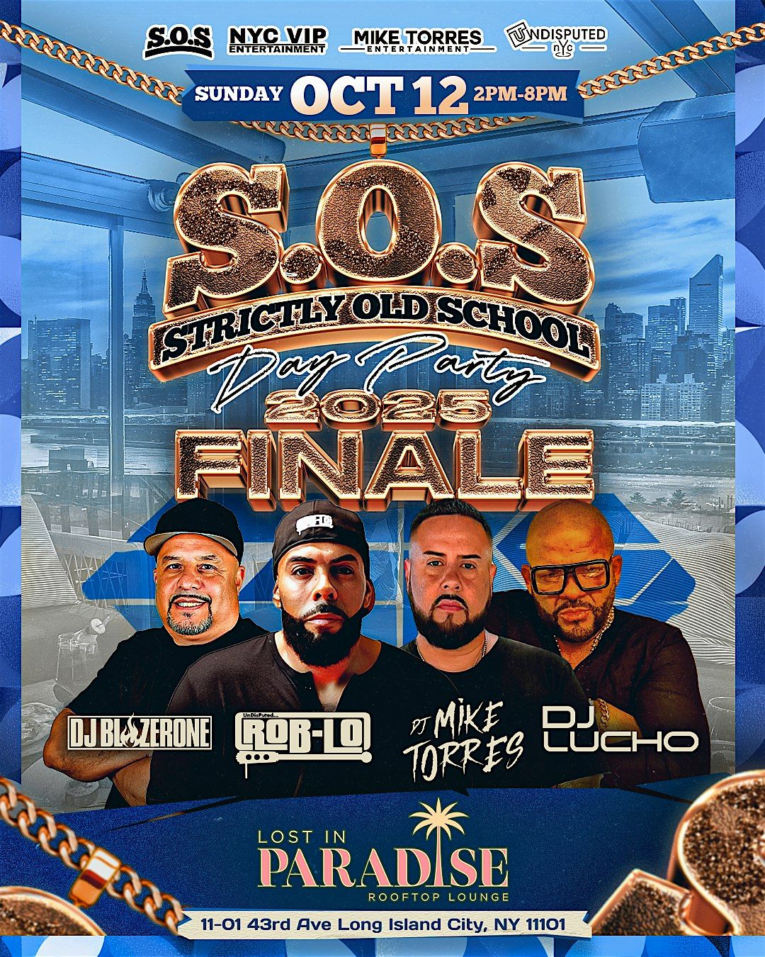 S.O.S. - Strictly Old School Day Party 2025 Season Finale