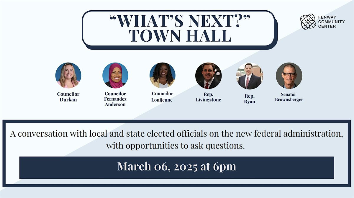 Town Hall with Elected Officials