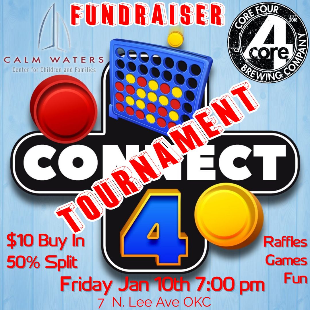 Connect Four Tournament Fundraiser for Calm Waters