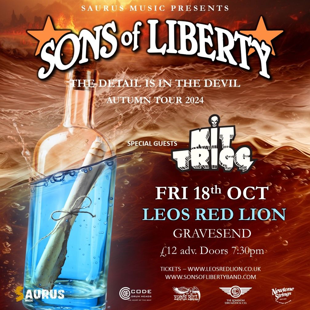 Sons of Liberty plus Kit Trigg at Leo's Red Lion