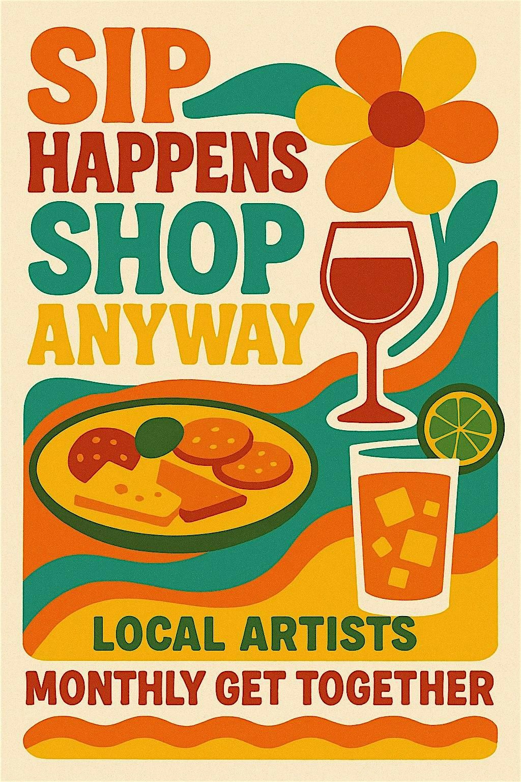 Sip Happens, Shop Anyway
