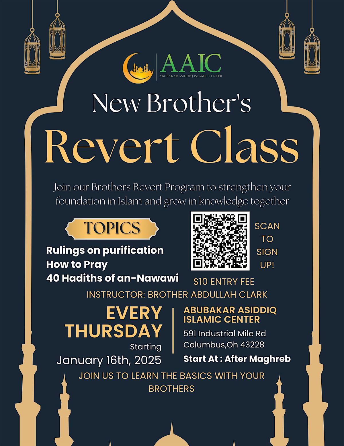 AAIC New Brother's Revert Class