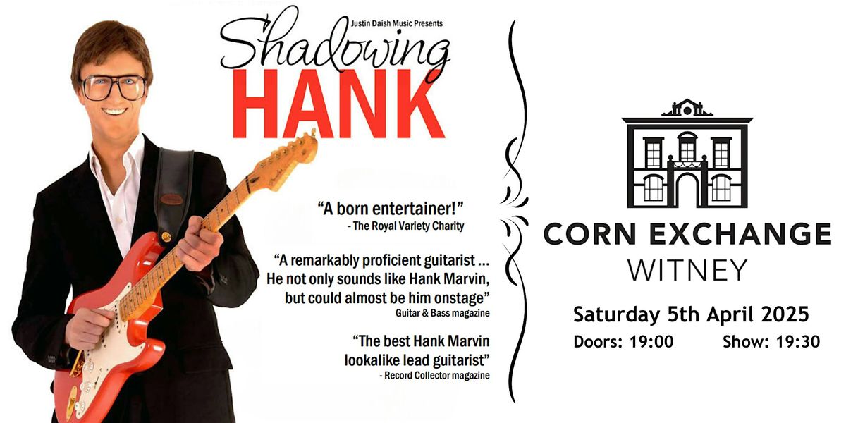 Shadowing Hank - Tribute to Hank Marvin by Justin Daish