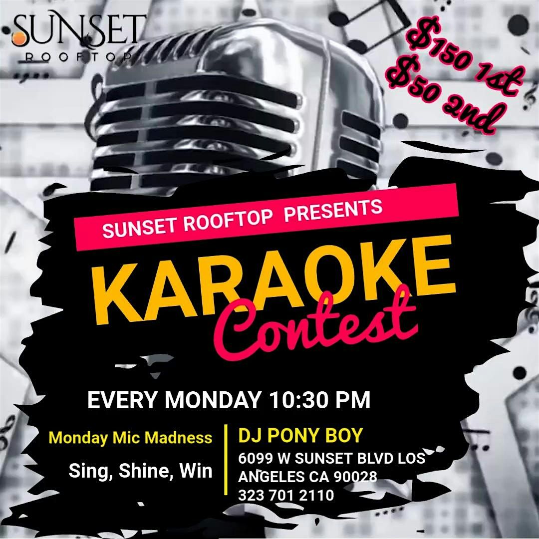 Monday karaoke Contest