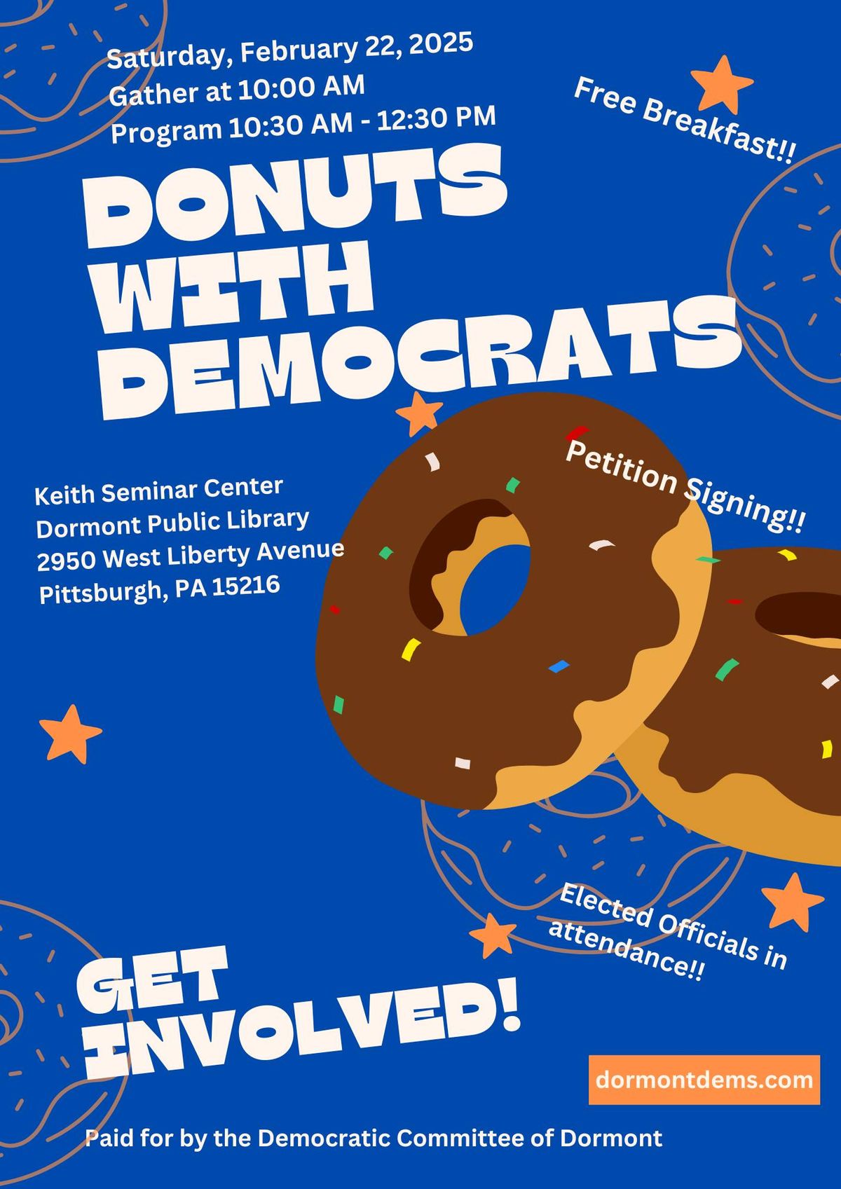 Donuts with Democrats