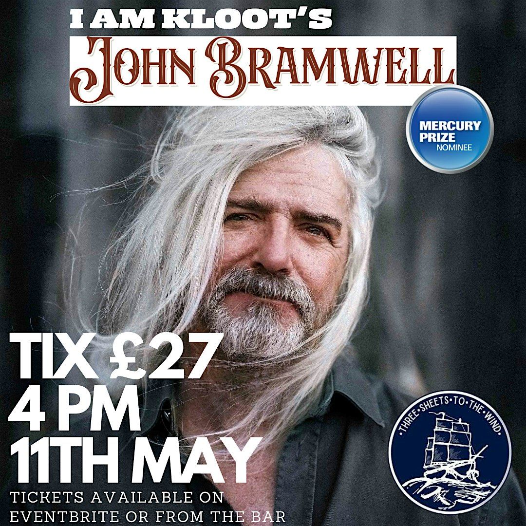 John Bramwell (I Am Kloot) Live At Three Sheets