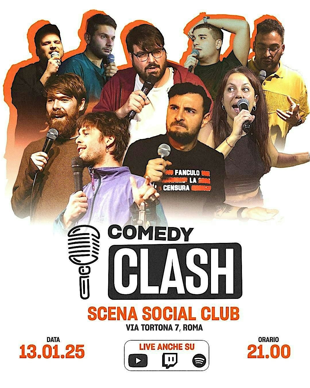 Comedy Clash | SCENA SOCIAL CLUB