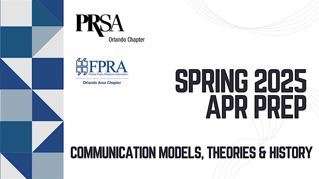 APR Workshop: Communication Models, Theories & History