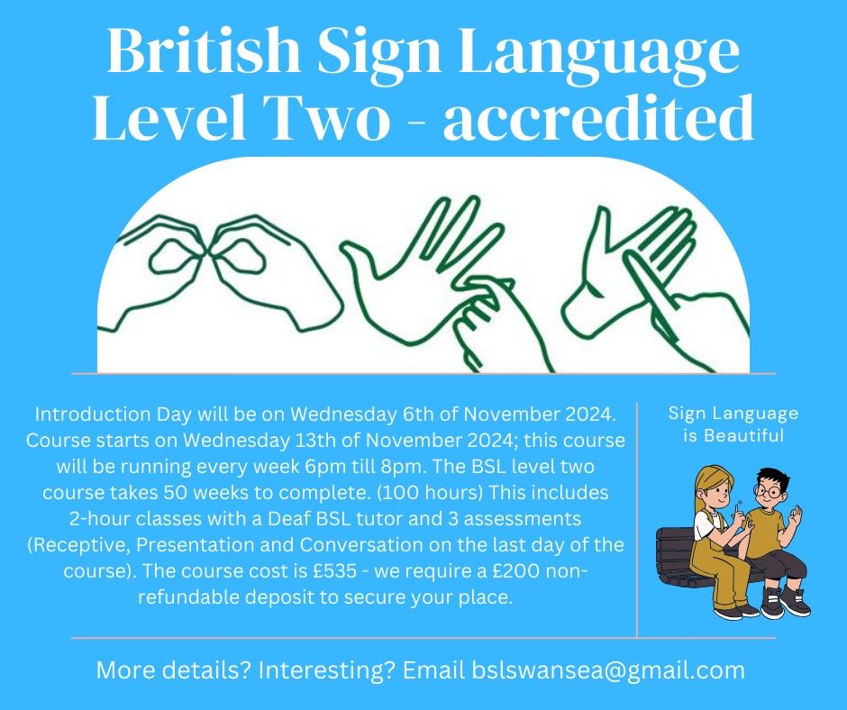 BSL Level Two Course