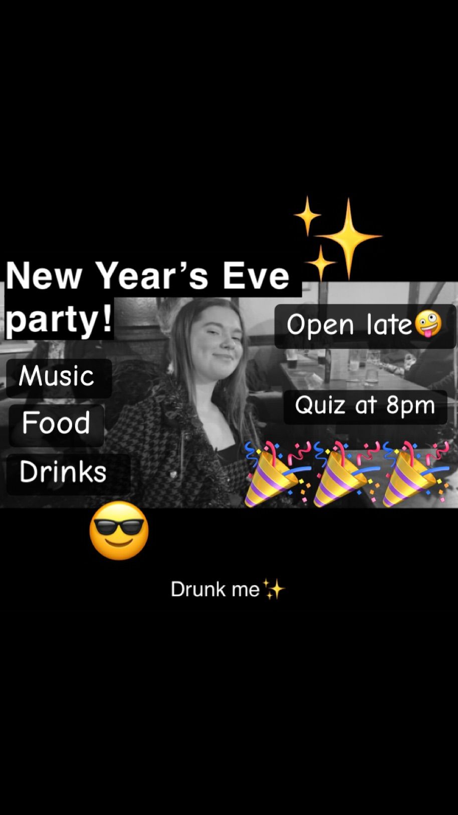 New Year\u2019s Eve quiz+party 