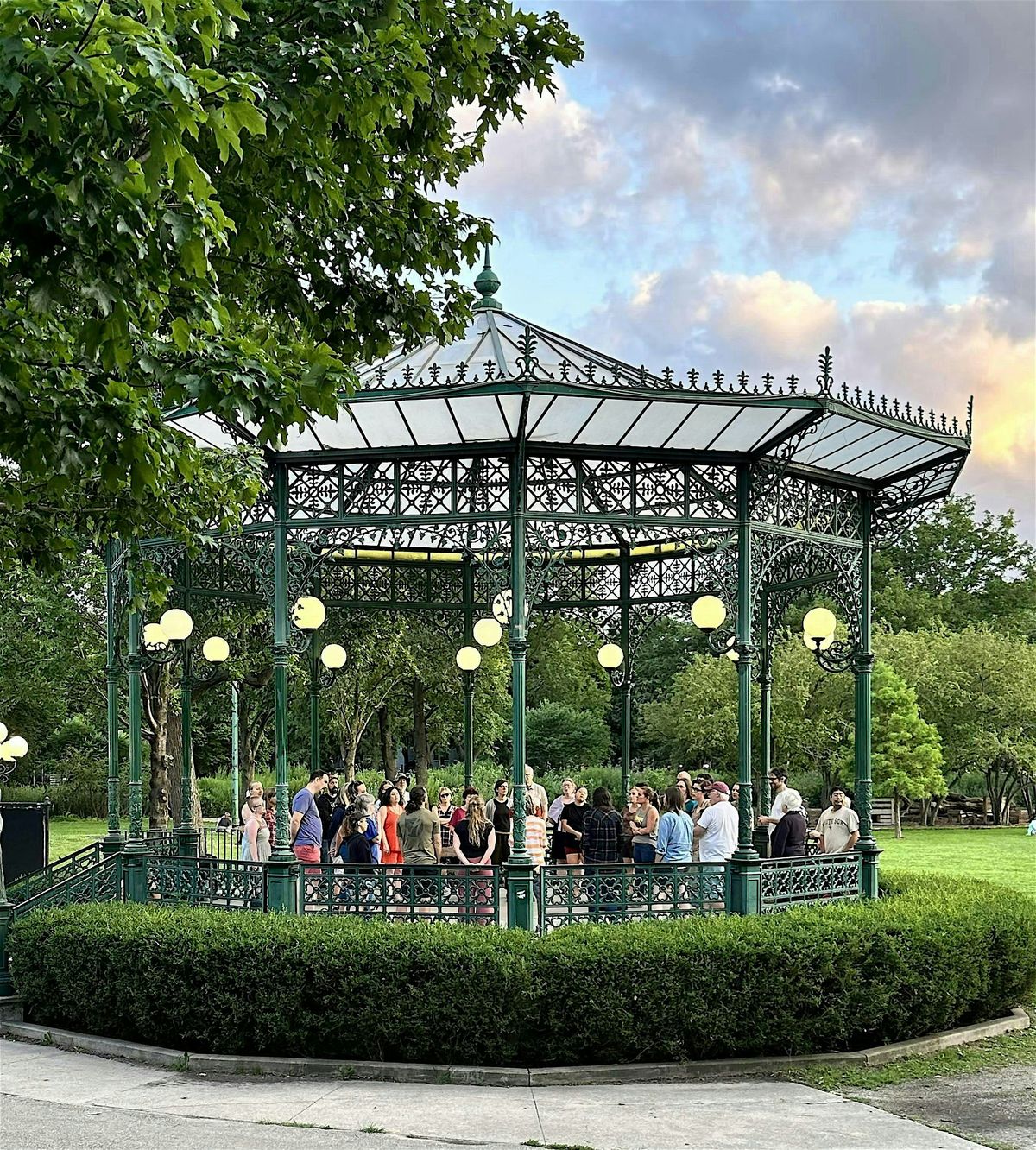 Copy of Community Singing in Welles Park Gazebo