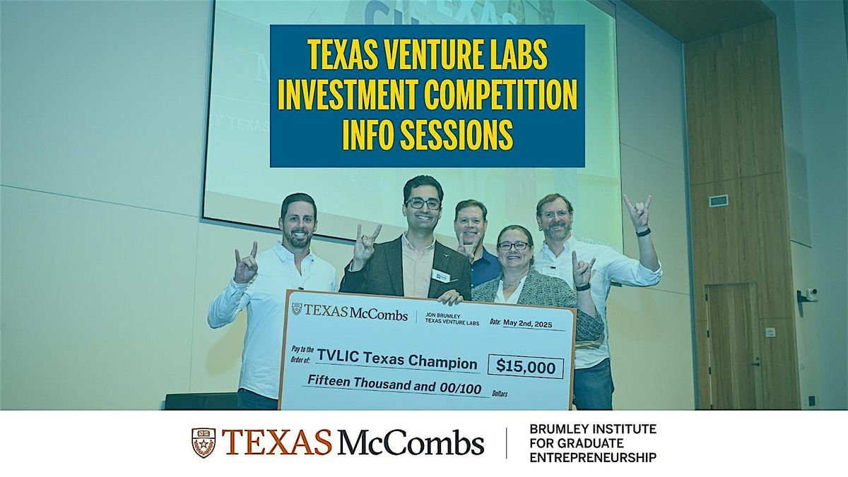 TVL Investment Competition Fall 2025 Info Sessions