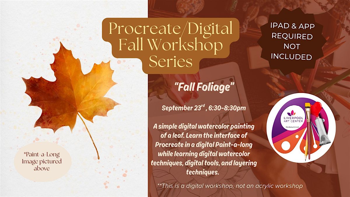 Fall Digital Art Workshop for Beginners with Brooke