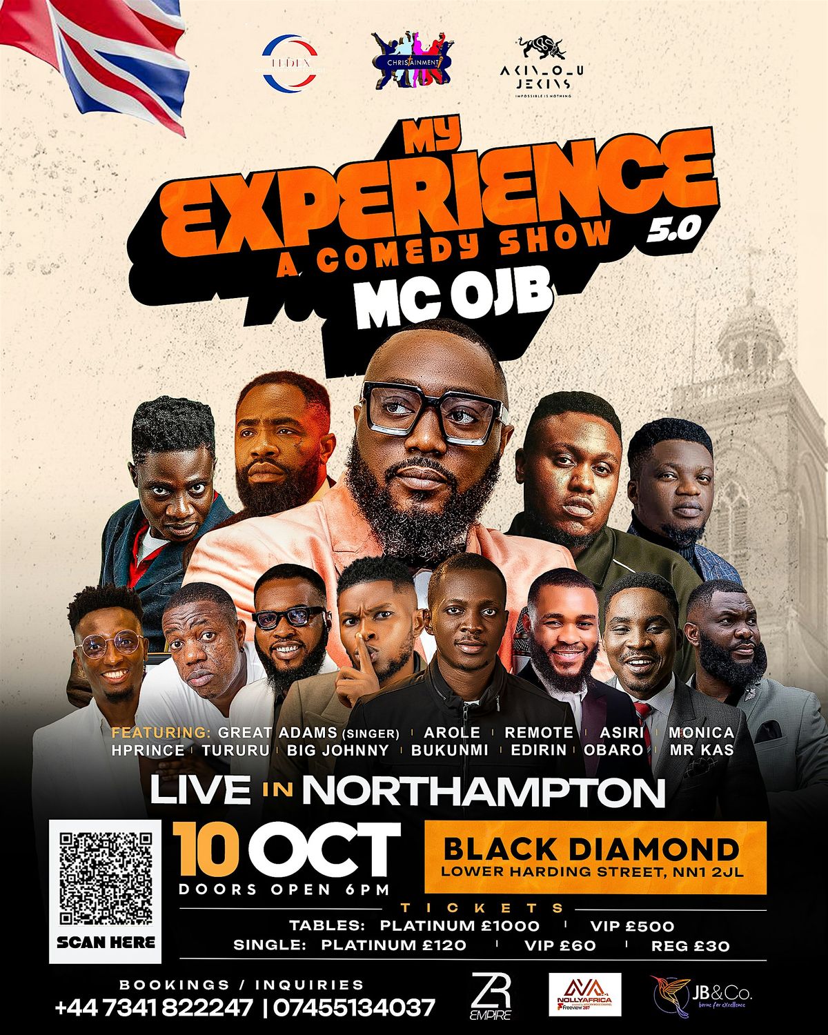MY EXPERIENCE 5.0 WITH MC OJB LIVE IN NORTHAMPTON