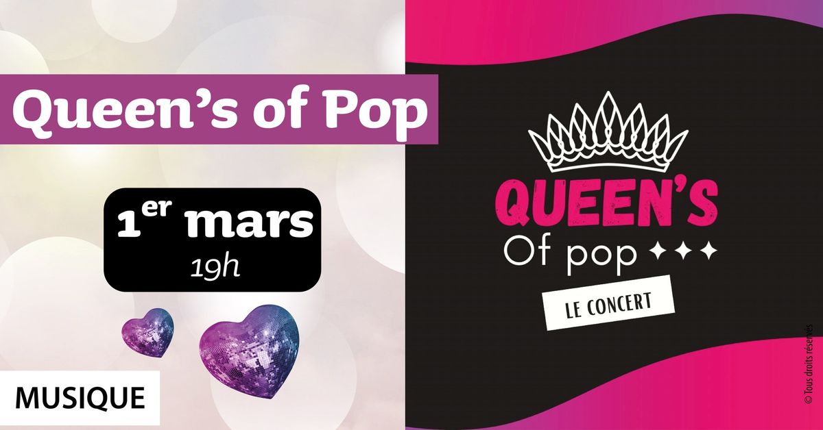 Ap\u00e9ro-Concert : Queen\u2019s of Pop