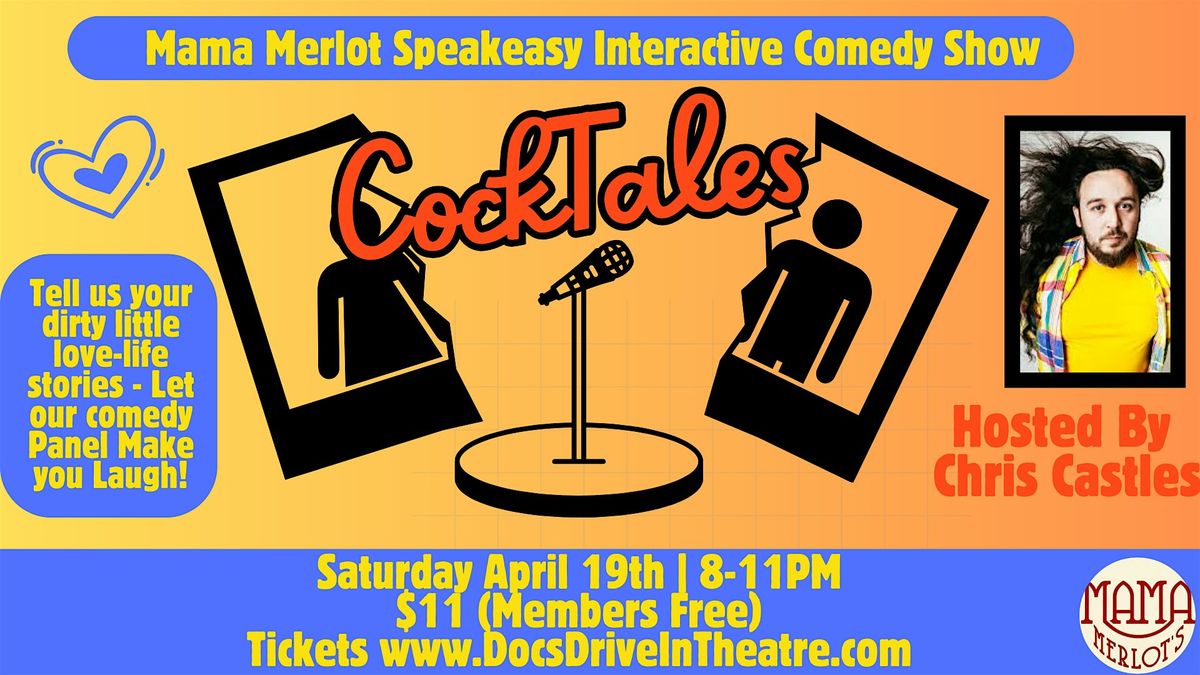 Cocktales: a Mama Merlot's Speakeasy Interactive Comedy Show