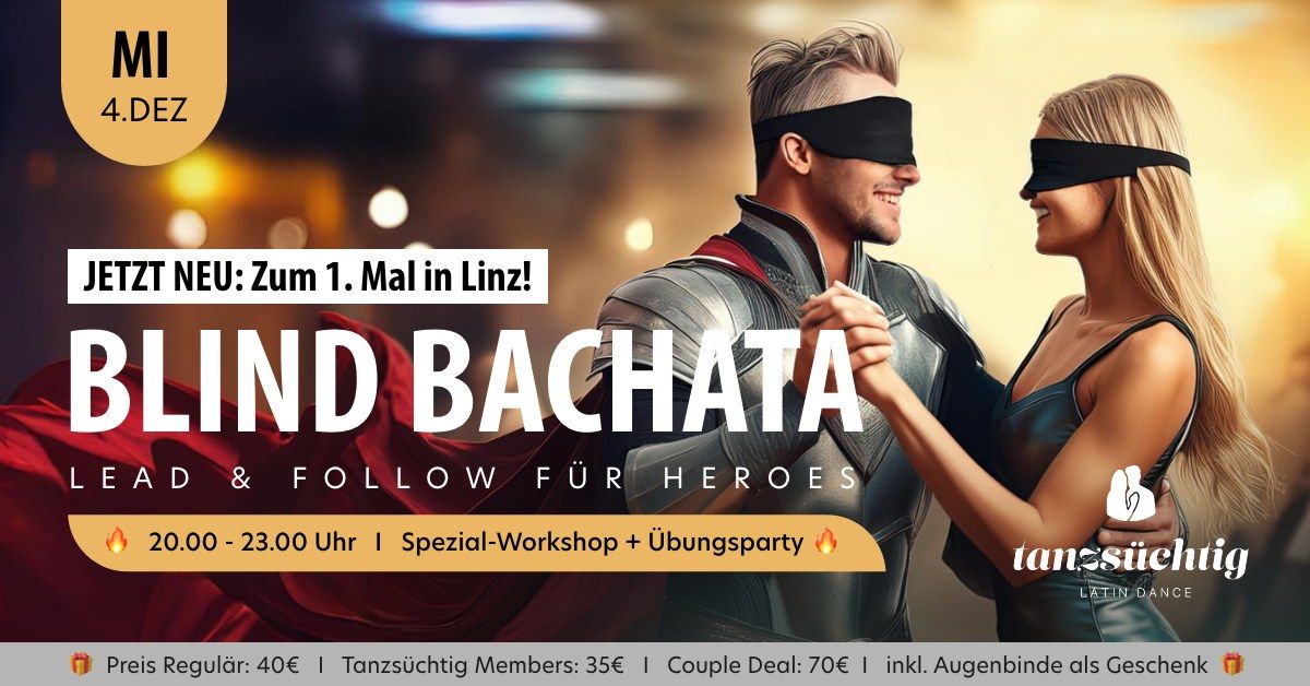 Blind Bachata - Lead & Follow for Heroes