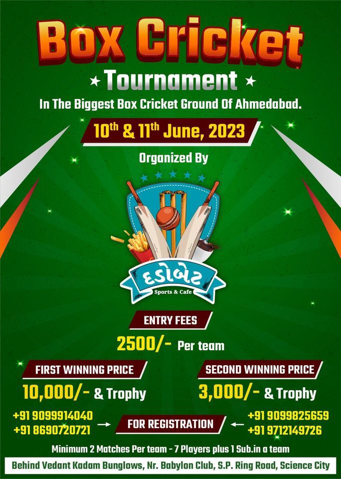 Box Cricket Tournament