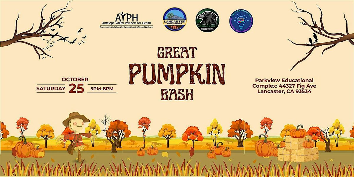 The Great Pumpkin Bash
