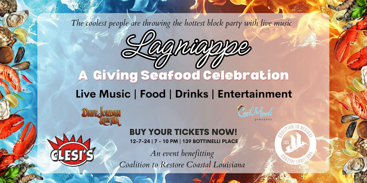 Lagniappe - A giving seafood celebration